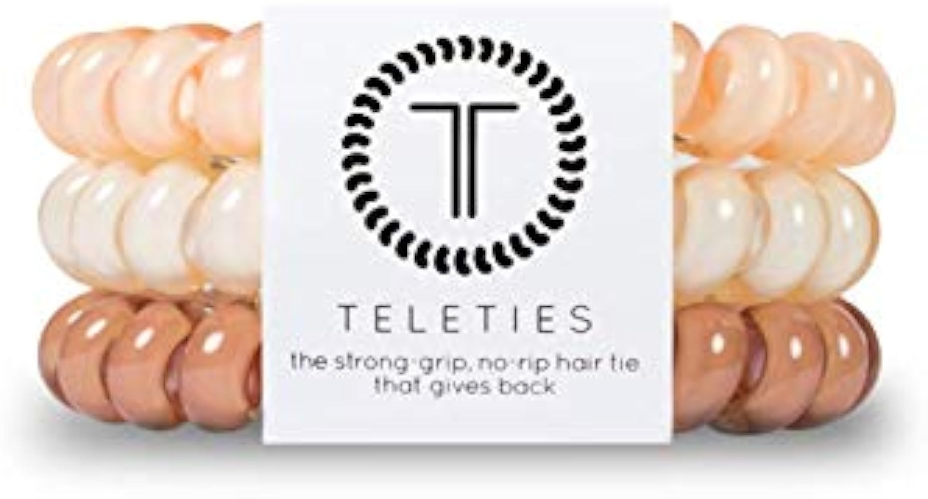 Teleties - Core Collection Hair Ties - Hair Coils - 3 pack | Amazon (US)