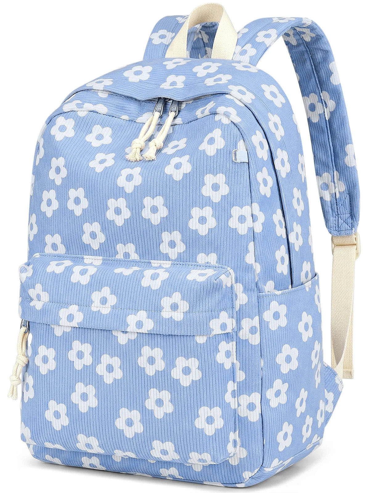 DAKIMOE School Backpack for Teen Girls Bookbags Elementary High School Corduroy Laptop Bags Women... | Walmart (US)