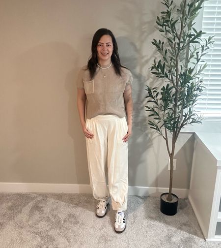 One of my favorite cute and comfy sets from Amazon. Wear it with slippers or sneakers! Paired here with my Adidas Sambas! 

#LTKfindsunder50 #LTKfindsunder100 #LTKstyletip