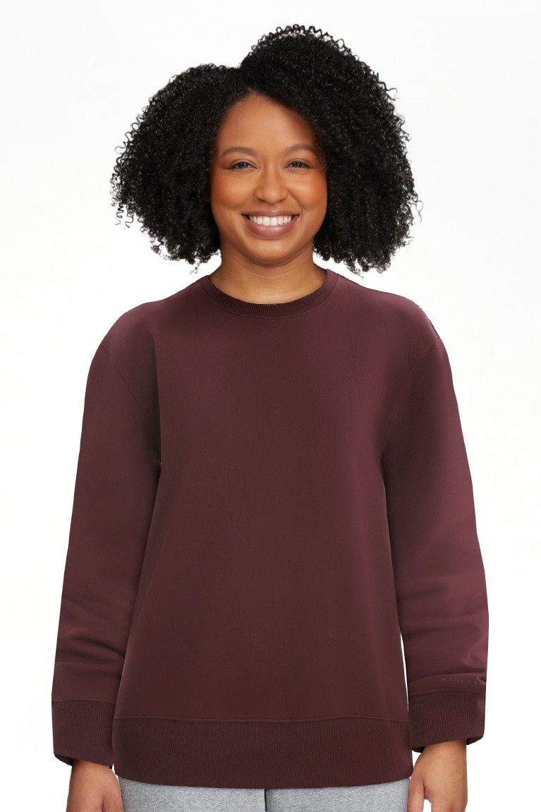 Athletic Works Women's Crewneck Fleece Sweatshirt, Sizes XS-XXXL | Walmart (US)