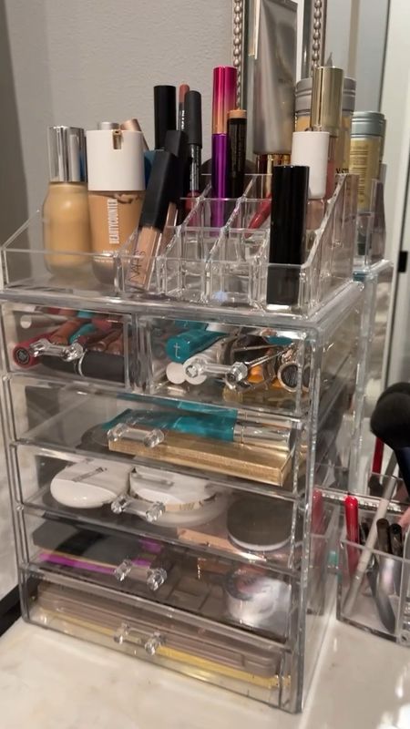 This makeup tower keeps everything so tidy and organized! It has a place for everything!!

#LTKFind #LTKunder50 #LTKbeauty