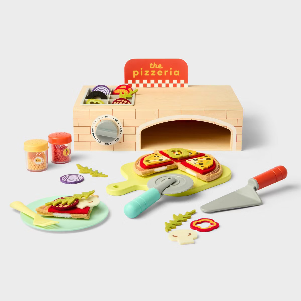 Pizza Party Play Set - Gigglescape™: Creative Play Food & Toy Kitchen, 57 Pieces, Ages 3+, Plas... | Target