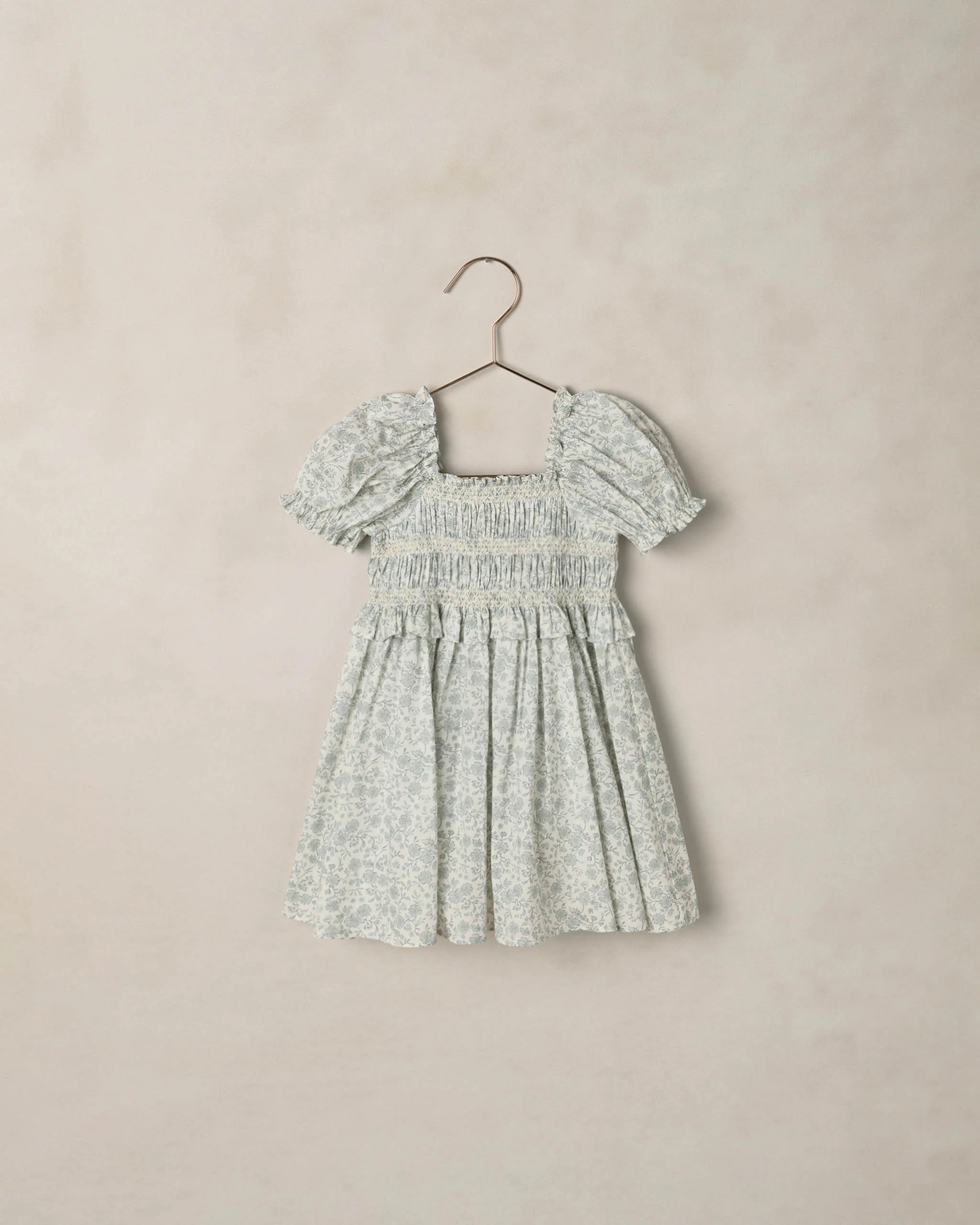 Olivia Dress Sky Floral | Rylee + Cru