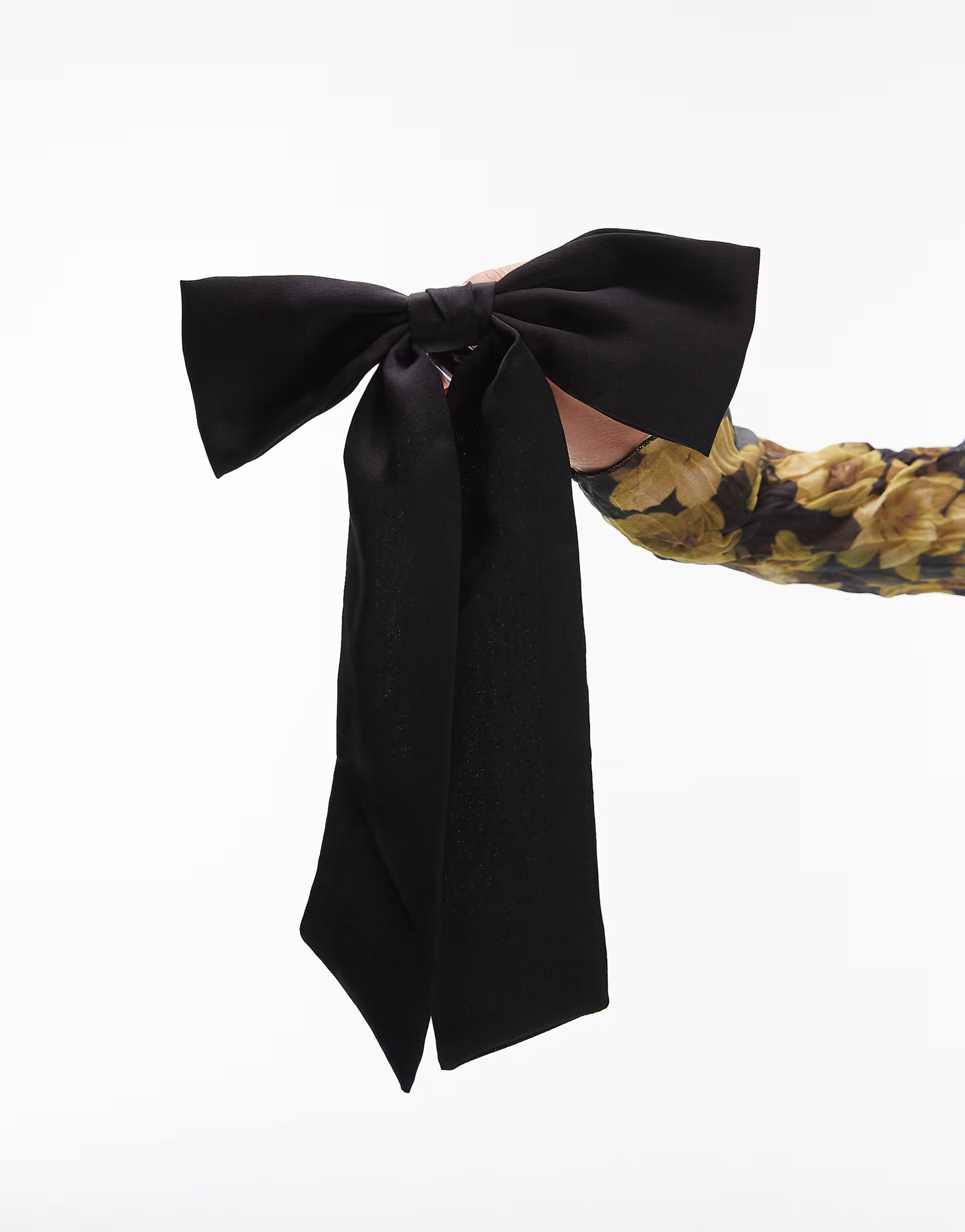& Other Stories large bow hair clip in black | ASOS (Global)