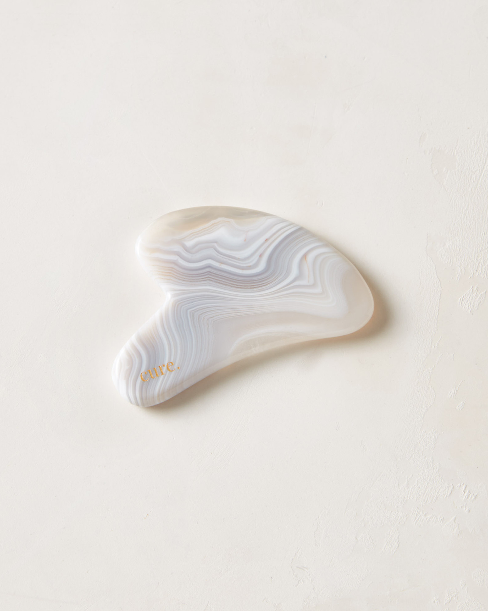 Cure Natural Agate Heart Gua Sha | Haven Well Within