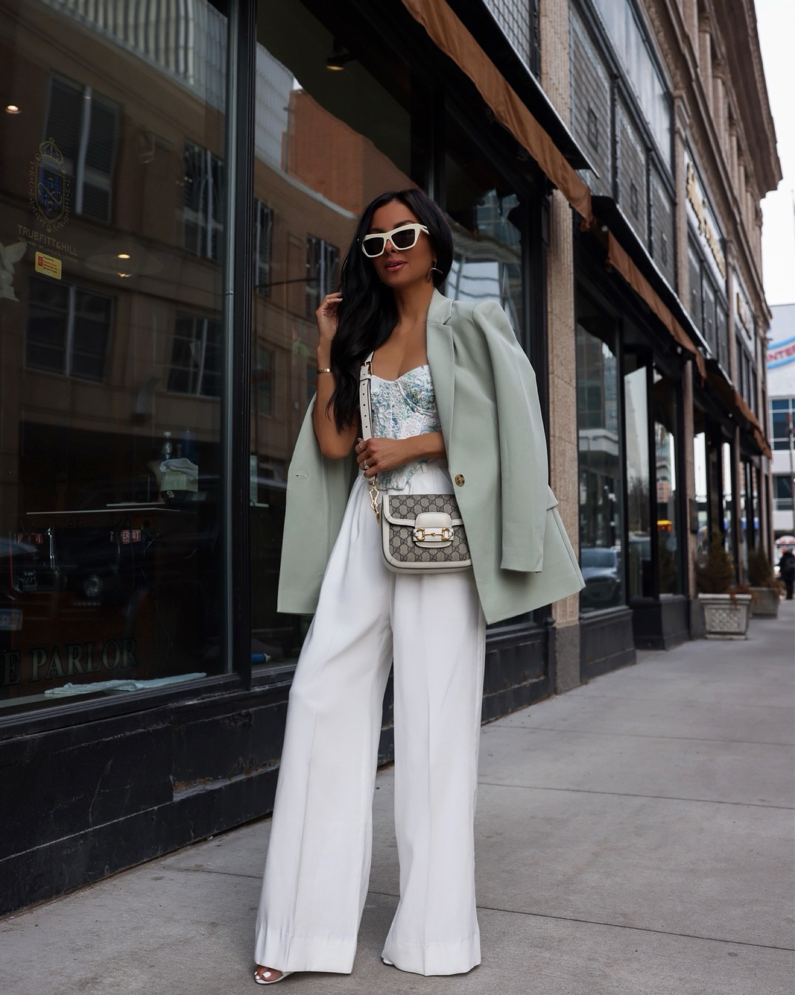 Summer date night outfit on sale
Bardot eyelet corset top / bustier top
Revolve white wide leg pants on sale 



#LTKStyleTip #LTKSaleAlert #LTKItBag