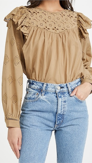 Eyelet Blouse | Shopbop