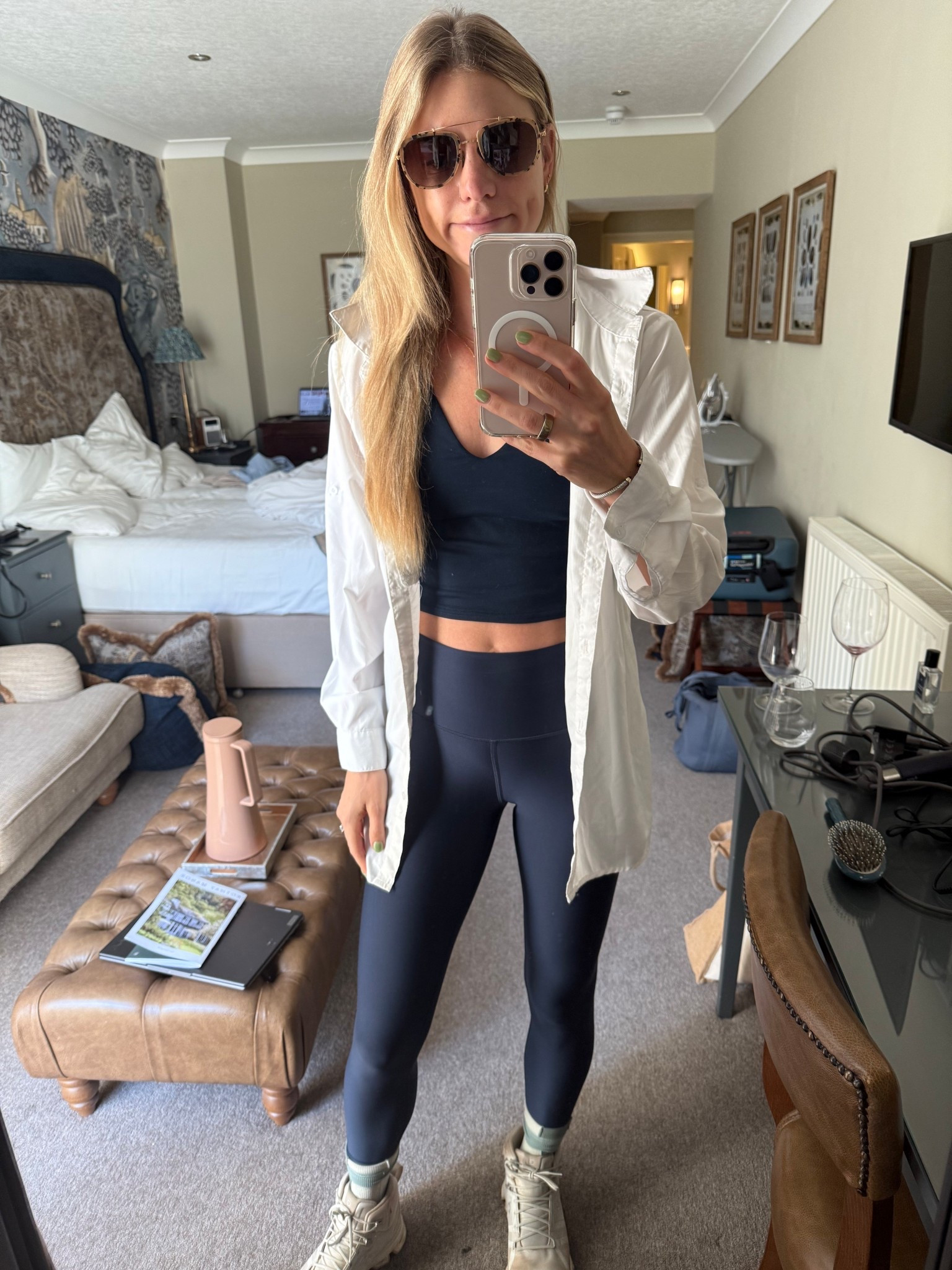 Lake District fit , thankful this sun shirt was the only layer I needed. Obsessed with this shirt from Amazon because it doesn’t wrinkle so so easy to throw in a suitcase! Washes well & air dries fast. Also these alo hiking shoes - so lovely! #hiking 

#LTKFindsUnder100 #LTKFindsUnder50 #LTKActive