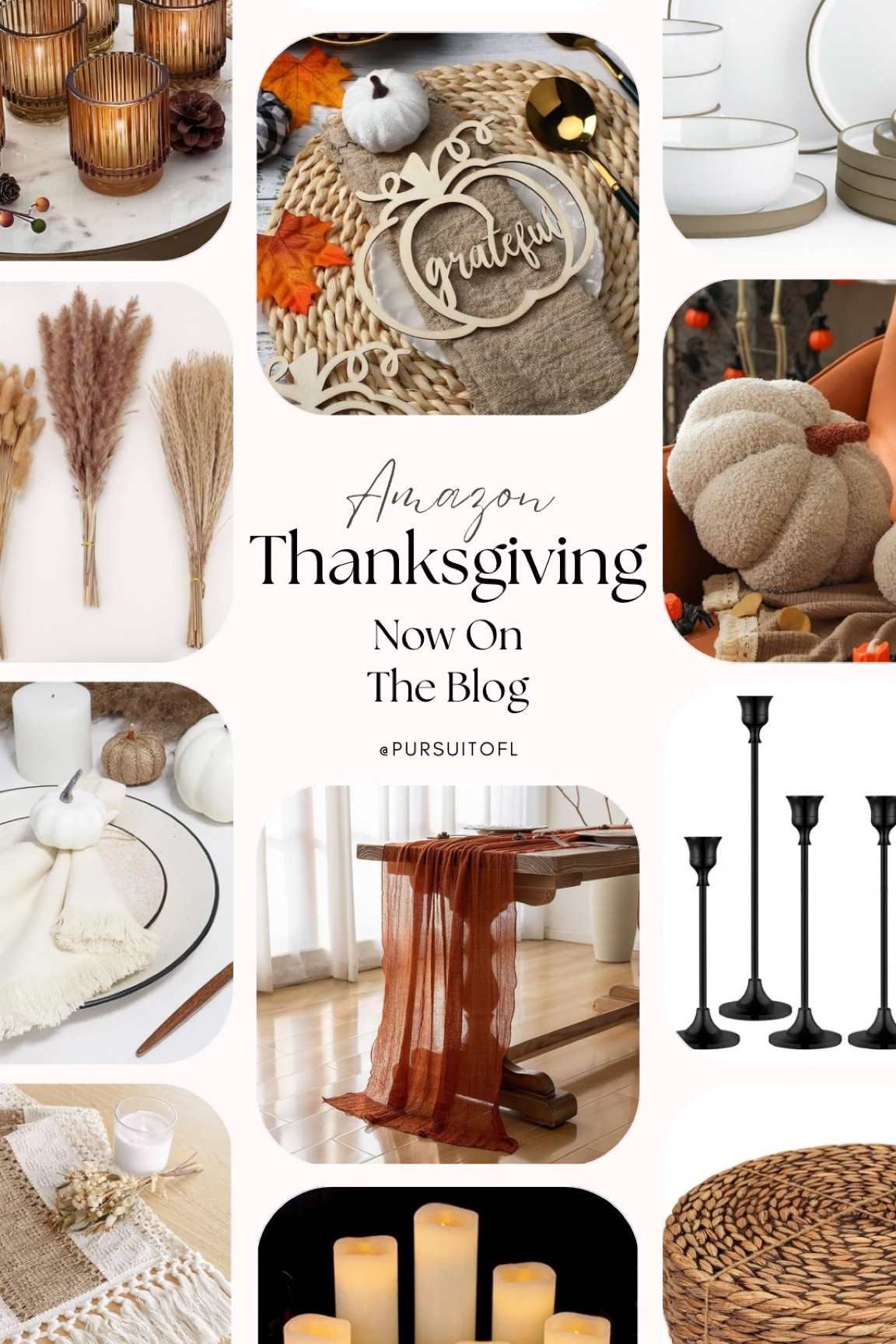 Thanksgiving Tablescape | Amazon Finds | Holiday Tablescape | Thanksgiving Decor | Holiday Decor | Amazon Shopping | Dinner Table Decor | Amazon Home | Home Decor

#LTKHoliday #LTKHome #LTKSeasonal