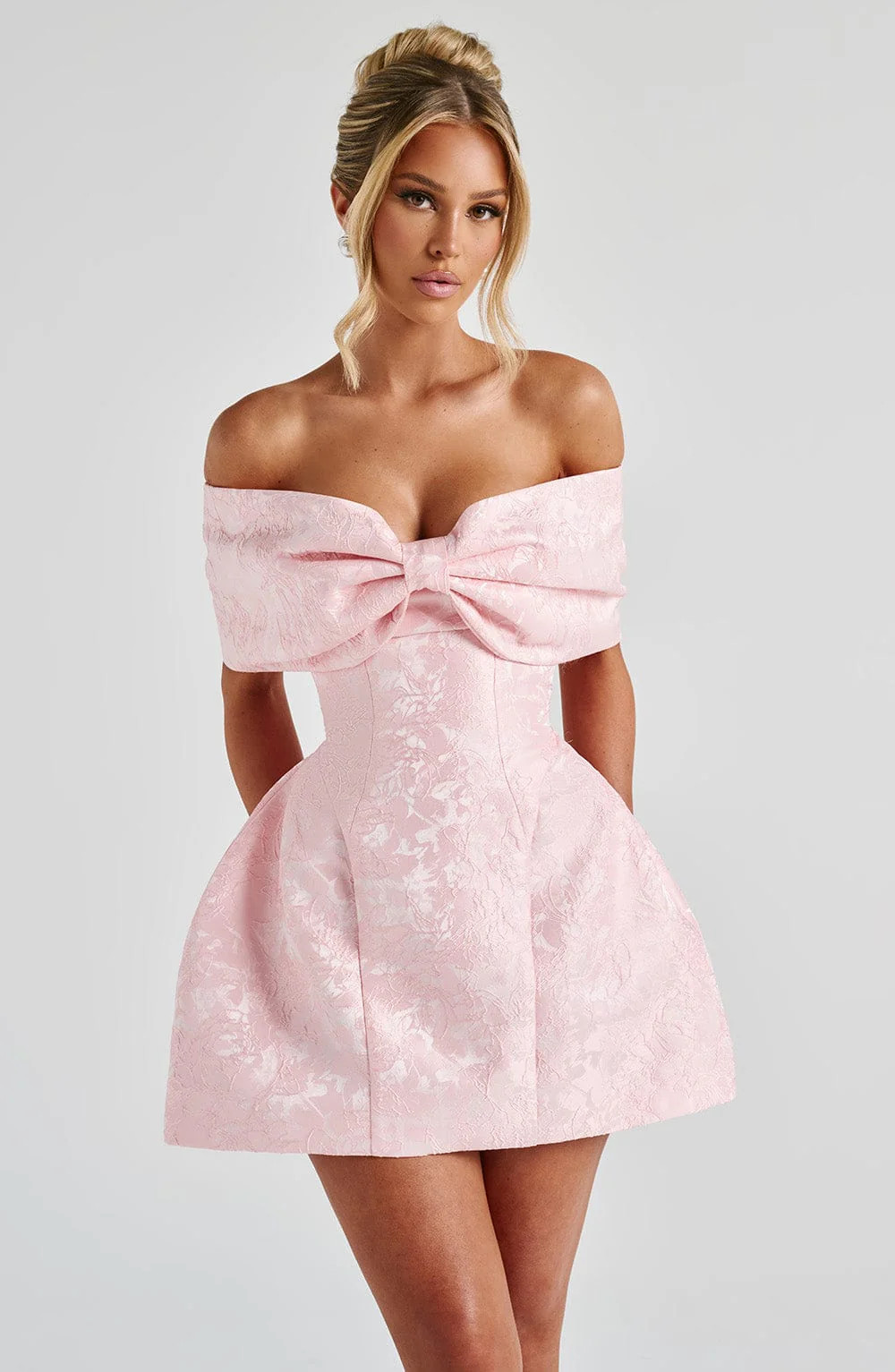 Raquel Mini Dress - Blush | Babyboo (global)