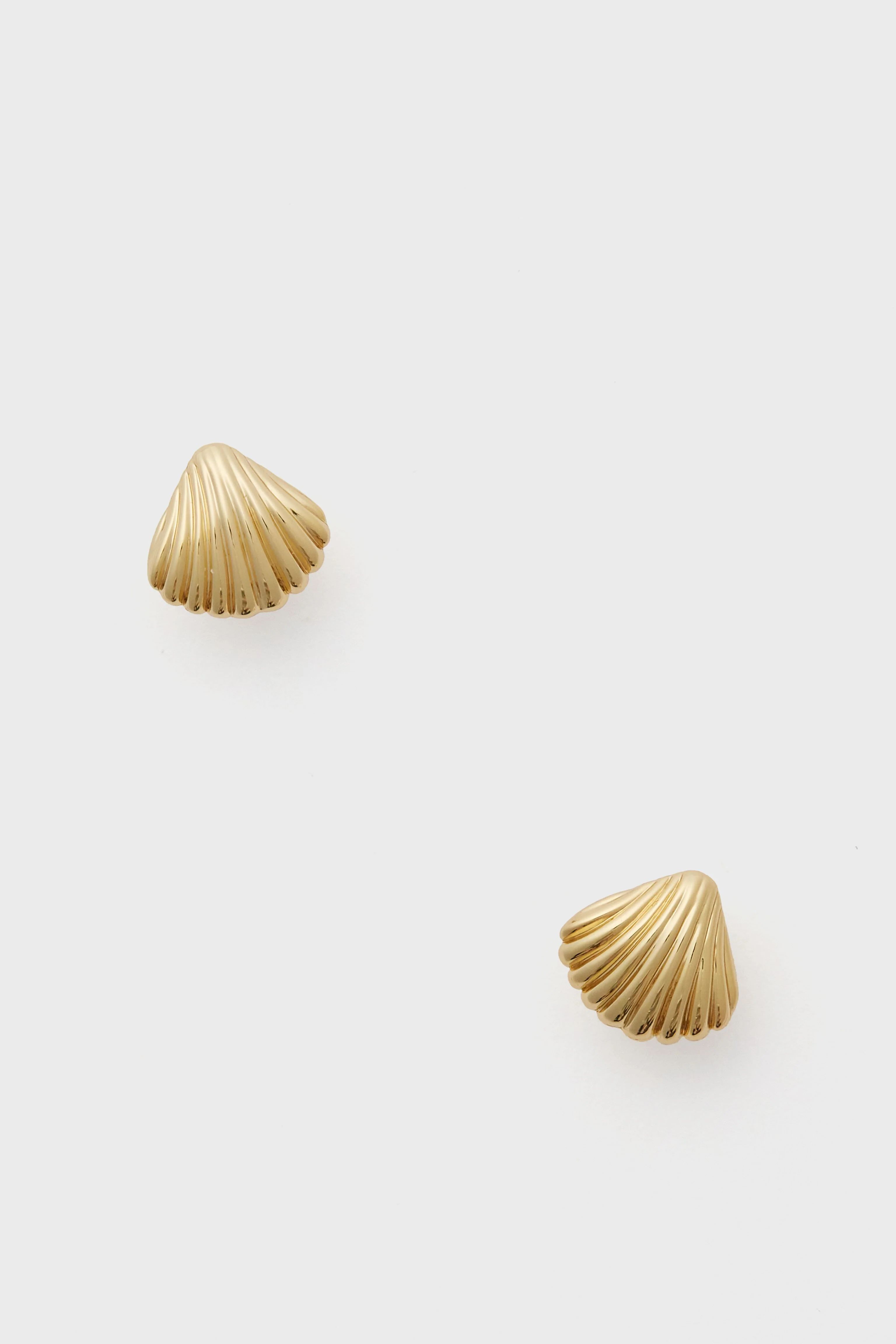 Gold Coquilles Mini Studs | Tuckernuck (US)