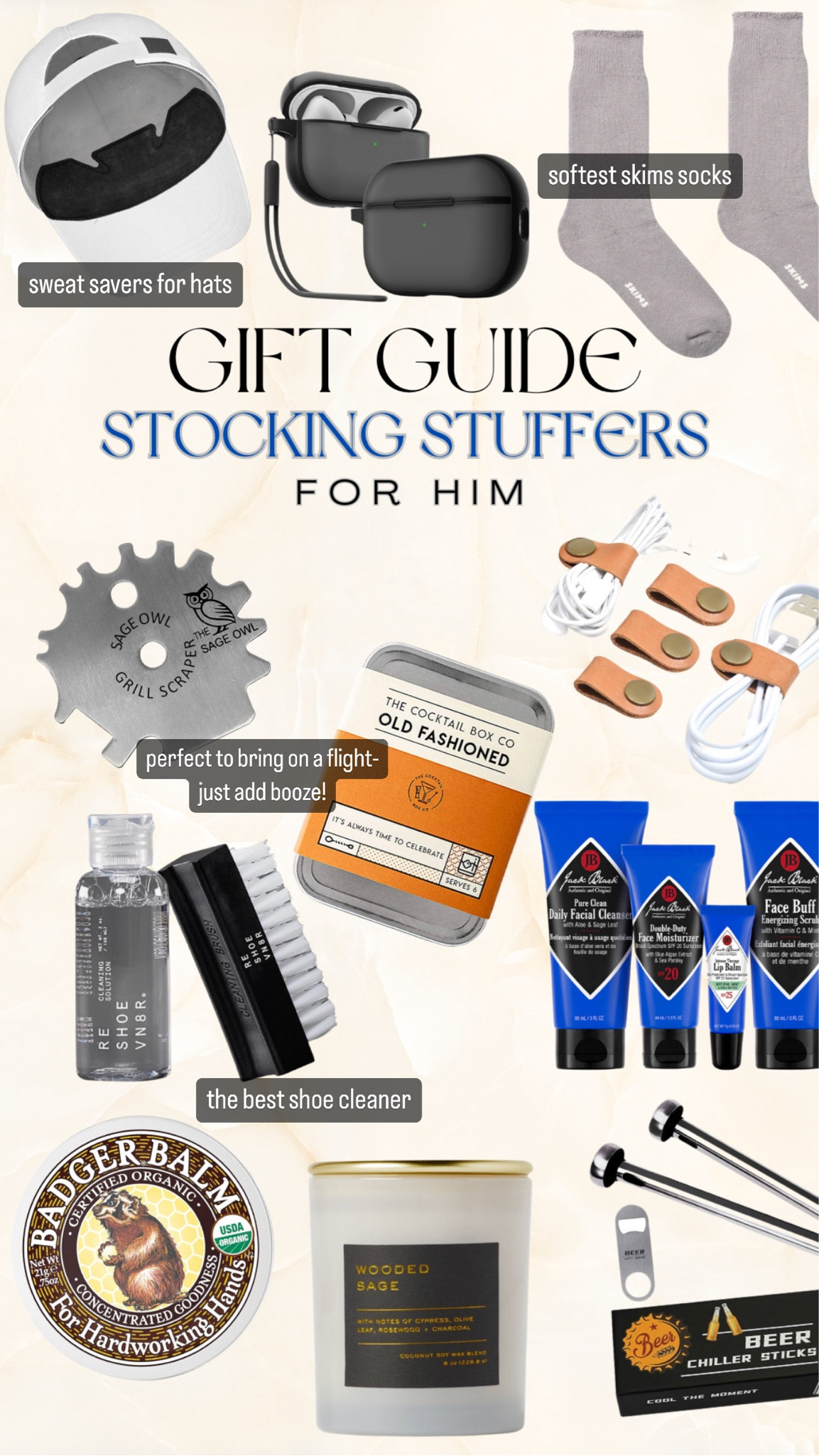 Stocking stuffers for him!

Gift guide
Gifts for him
Stocking stuffers 
Gifts for men
Last minute gifts 

#LTKfindsunder50 #LTKGiftGuide #LTKCyberWeek