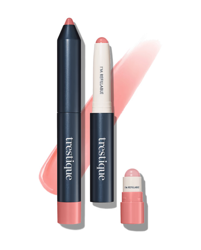 Shiny Lip Crayon + Primer | Trestique