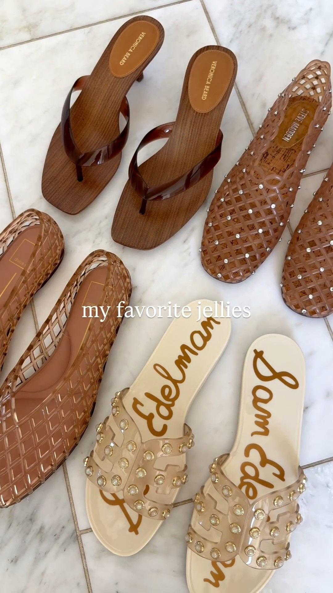 Loving the jelly trend for spring. These are my favorites!

#LTKootd