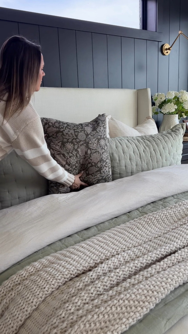 Our dried sage + sand bedding is officially back in rotation for spring and it just…