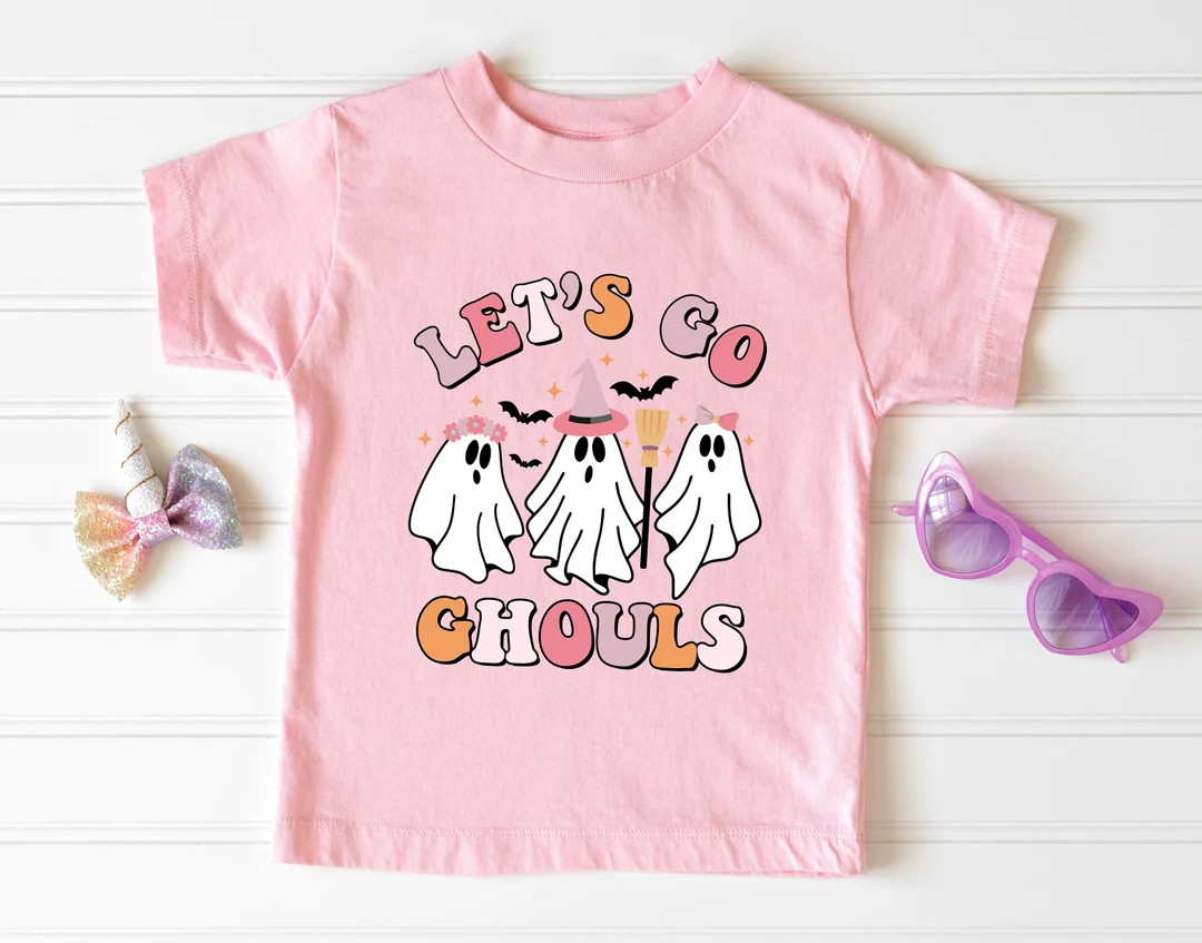 Let's Go Ghouls Halloween Shirt Halloween Kids Shirt - Etsy | Etsy (US)