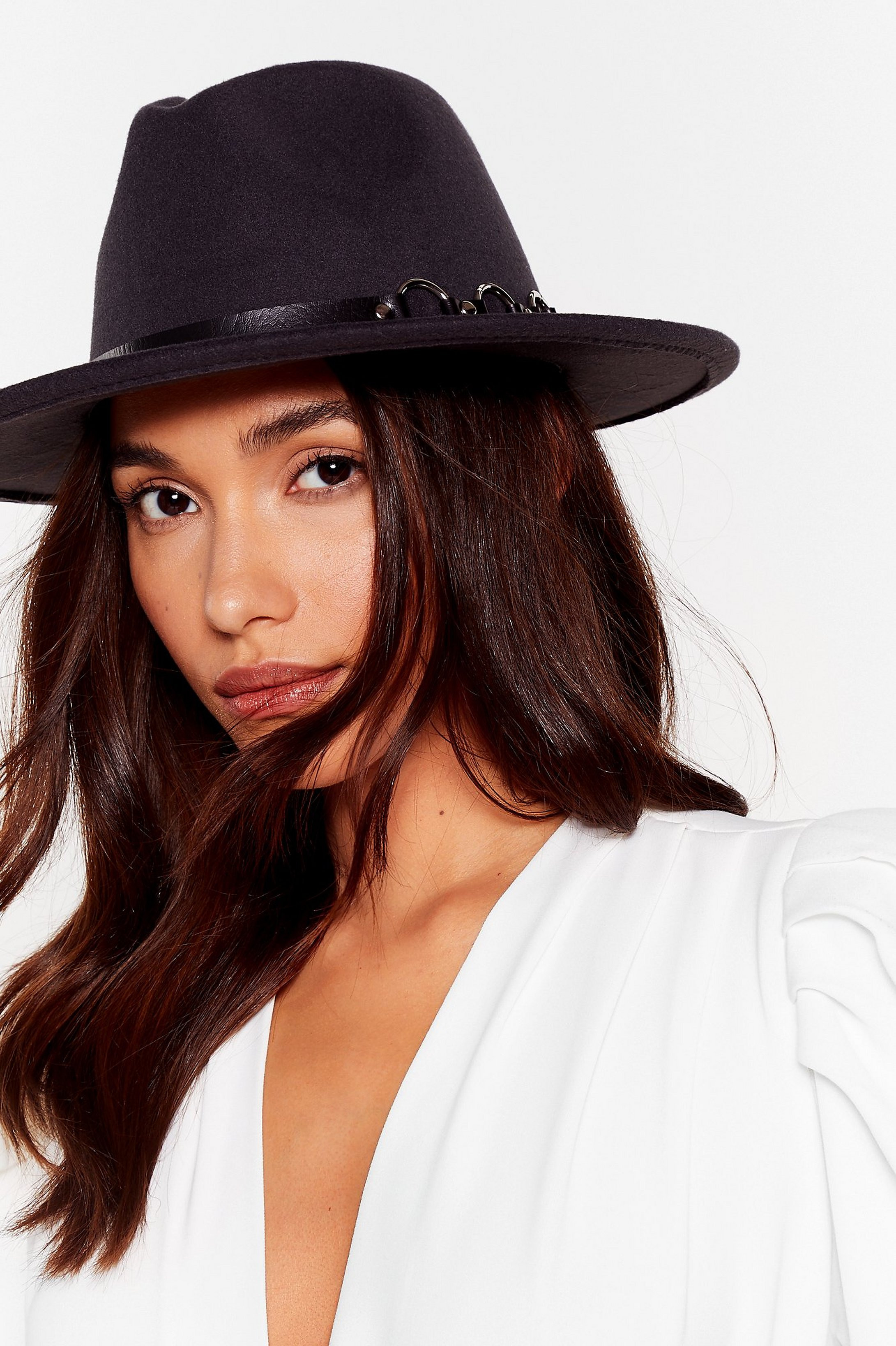 We Don't Know a Ring Faux Wool Fedora Hat | NastyGal (US & CA)