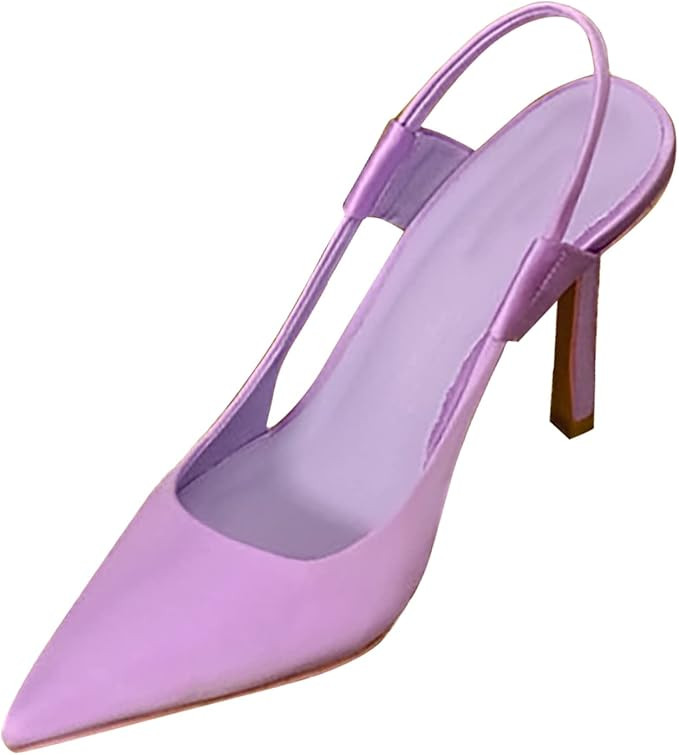 MLtuutou Womens Platform Point Toe Dress Wedding Ankle Strap Slingback Stiletto High Heel Pumps S... | Amazon (US)