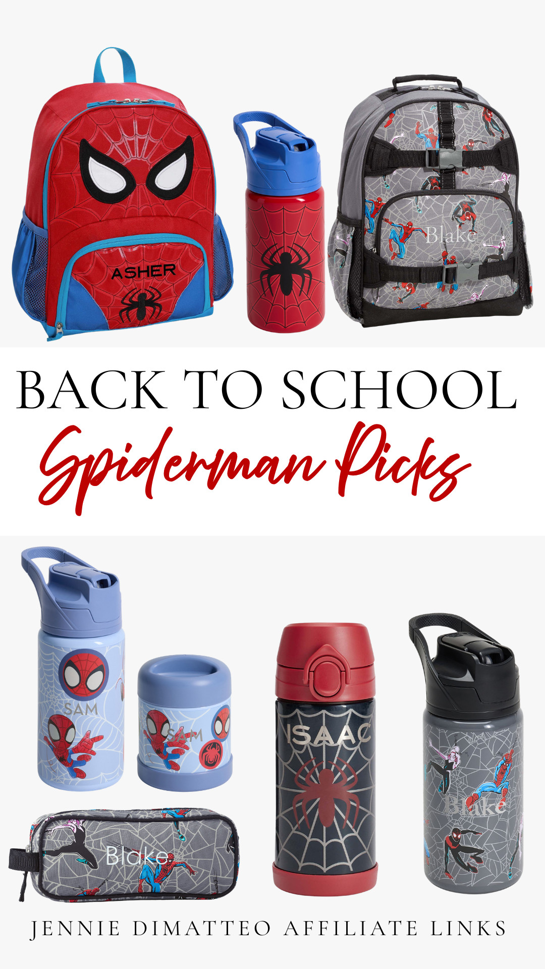 If your little one can't get enough of Spider-Man, these back-to-school finds are too good! ❤️💙 From backpacks to water bottles, everything matches.

#LTKBackToSchool #LTKKids #SpiderMan #Marvel #BackToSchoolShopping #SchoolStyle #KidsFavorites #AmazonFinds #SchoolGear #LTKStyle #ShopLTK 

 #LTKmomlife #LTKSaleAlert #LTKKids