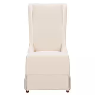 Bacall White/Cream Dining Chair | The Home Depot