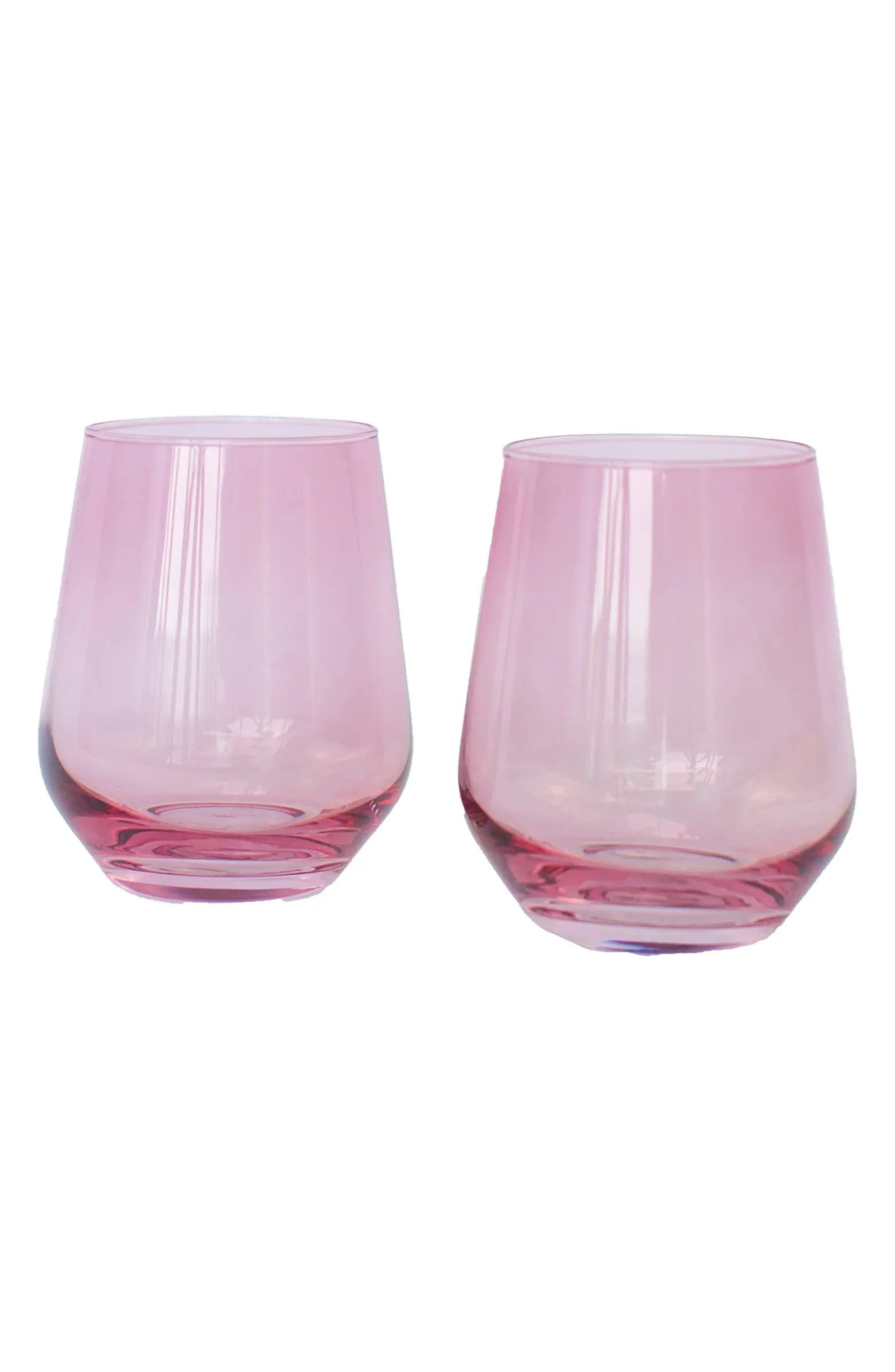 Set of 2 Stemless Wineglasses | Nordstrom