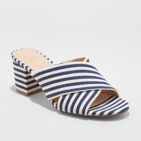 Women's Christine Crossband Heeled Pumps - A New Day™ | Target