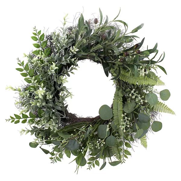 Sonoma Goods For Life® Artificial Greenery Wreath | Kohl's