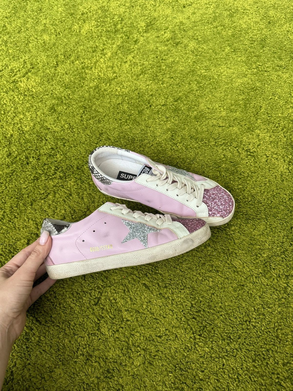 Avant Garde × Designer × Golden Goose Golden Goose SSTAR shining pink sneakers | Grailed | Grailed