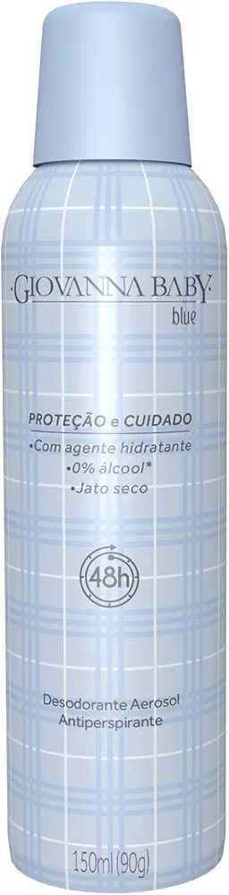 GIOVANNA BABY Desodorante Aerossol 150Ml Blue Giovanna Baby Azul | Amazon (BR)