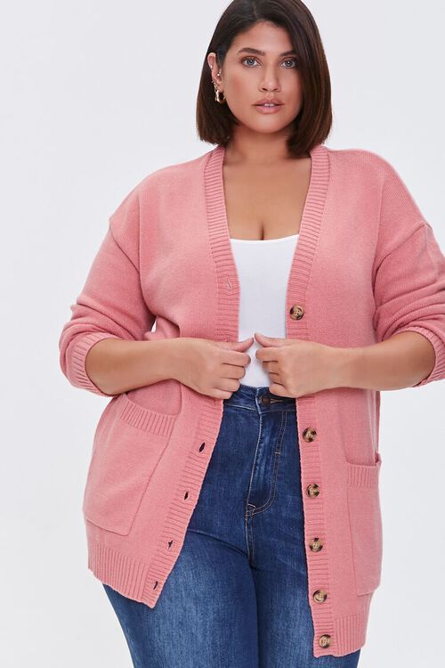 Plus Size Cardigan Sweater | Forever 21 (US)