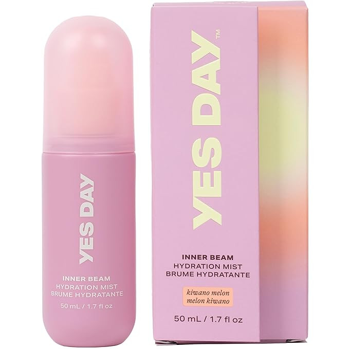 Yes Day Inner Beam Hydrating Face Mist for Teens – Travel Size Facial Spray for Teens & Ages 10... | Amazon (US)