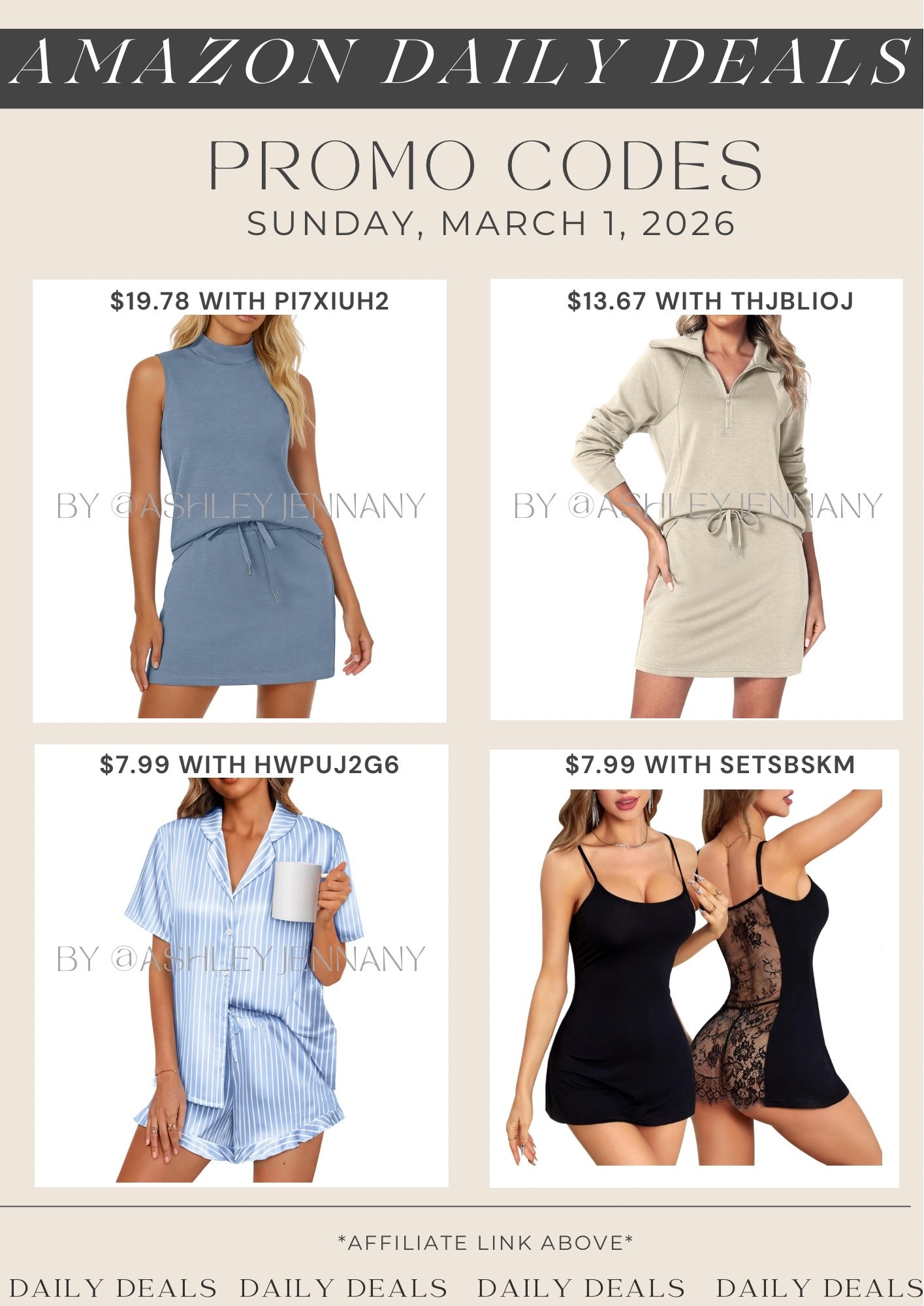 Amazon fashion deals on these two piece sets, pajamas, and lingerie

#LTKSeasonal #LTKSaleAlert #LTKMidsize