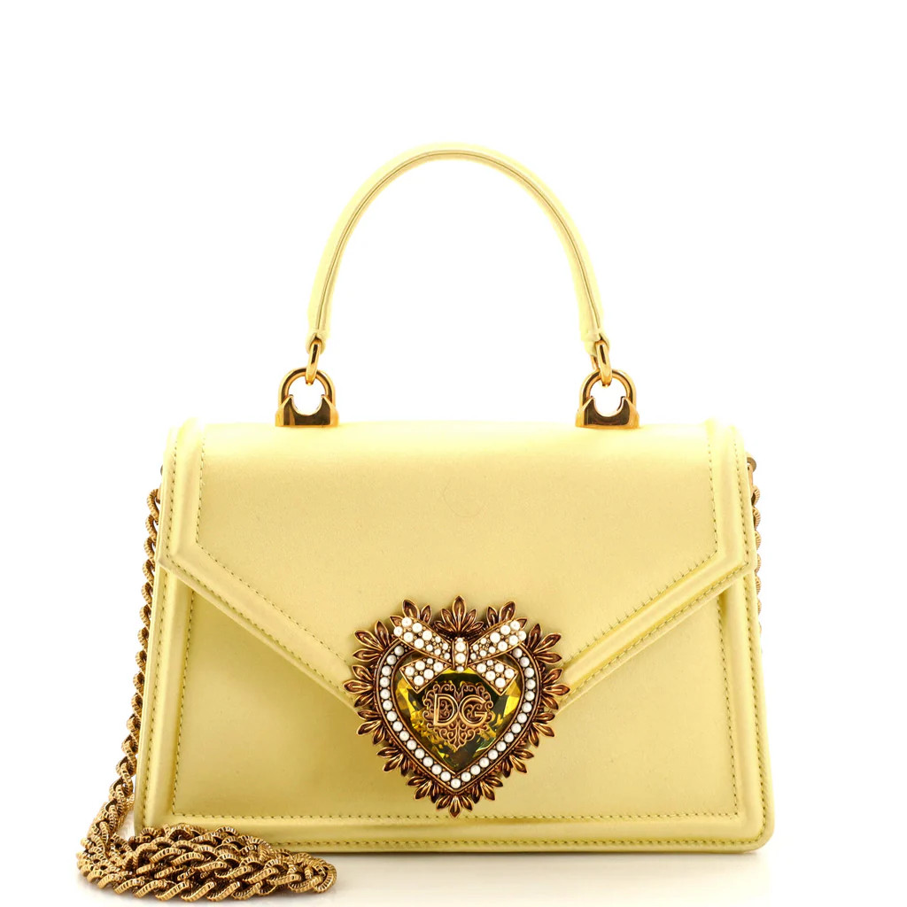 Devotion Top Handle Bag Satin Mini | Rebag