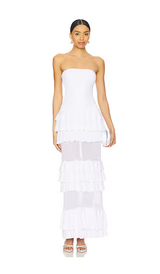 superdown Lorenza Maxi Dress in White. - size XS | Revolve Clothing (Global)