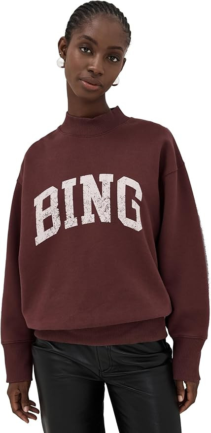 ANINE BING Women's Bradie Bing Sweatshirt | Amazon (US)
