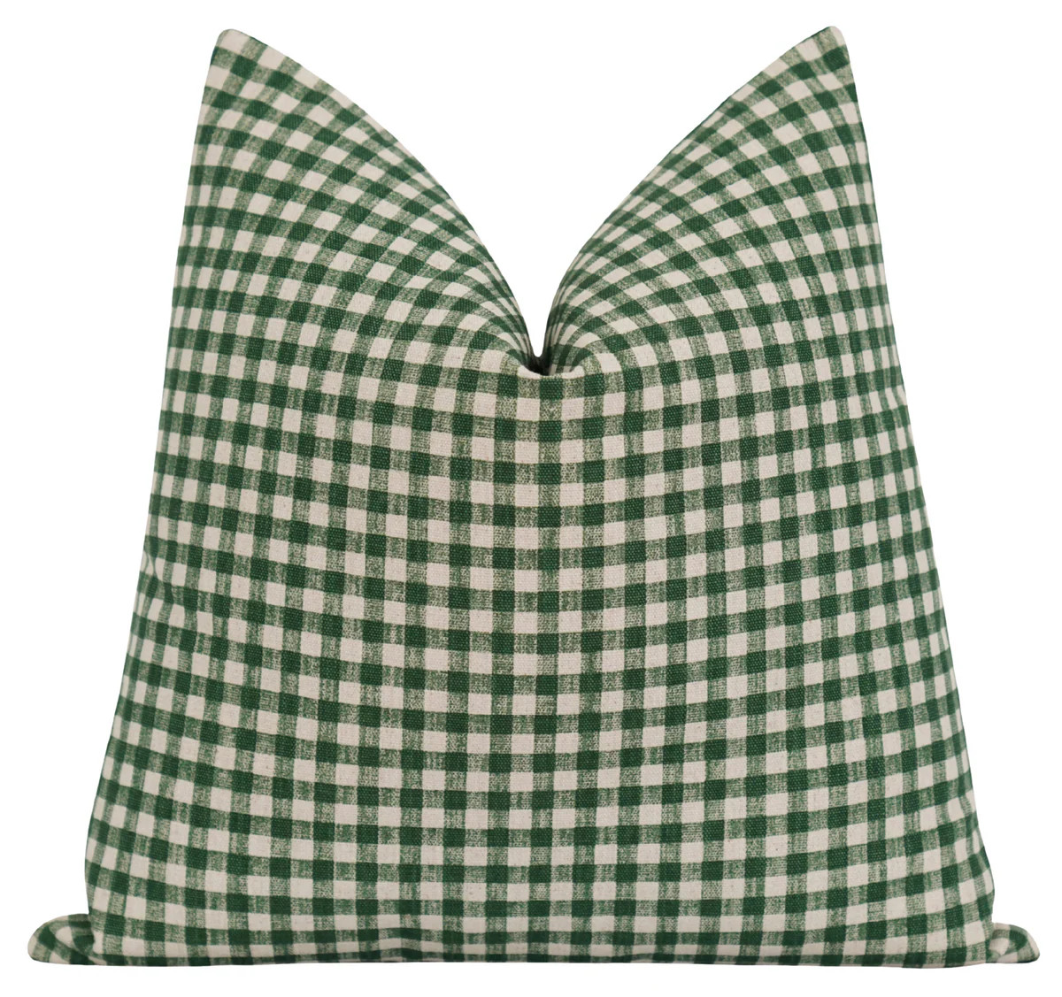 Drew Evergreen and Natural Plaid Pillow | Land of Pillows