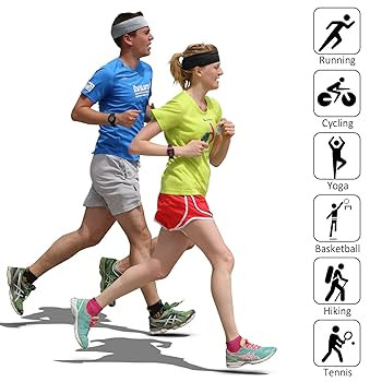 TERSE Hair Bands for Women's Hair Thin Cloth Headbands for Women Soft Stretchy Head Bands Solid H... | Amazon (US)