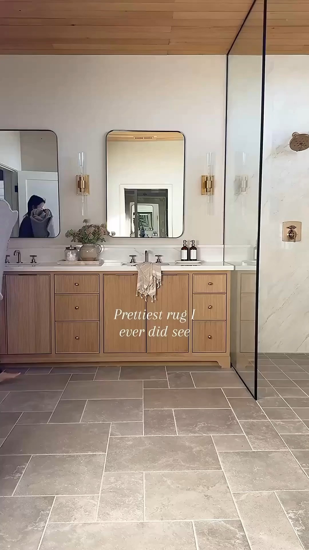 On sale for Memorial Day Clearance sale ! Up to 70% off and free shipping on everything until 4/28. THE LINK SAYS BACKORDERED BUT MINE ARRIVED REALLY FAST. The scallop detail on this runner is SO pretty! I love the warmth it adds to our space and we the perfect little refresh in our space! Such a great price and high-quality. You can even get a large size rug for only $500! 

Wood vanity, gray tile, Shower Glass door, rectangular mirror medicine cabinet, brass sconces, brass shower faucet glass sconces shower plumbing rectangle black mirror



Comment SHOP below to receive a DM with the link to this post on my LTK ⬇ https://liketk.it/5cbGs #ltksalealert #ltkhome #ltkfindsunder100

#LTKHome #LTKSaleAlert #LTKFindsUnder100