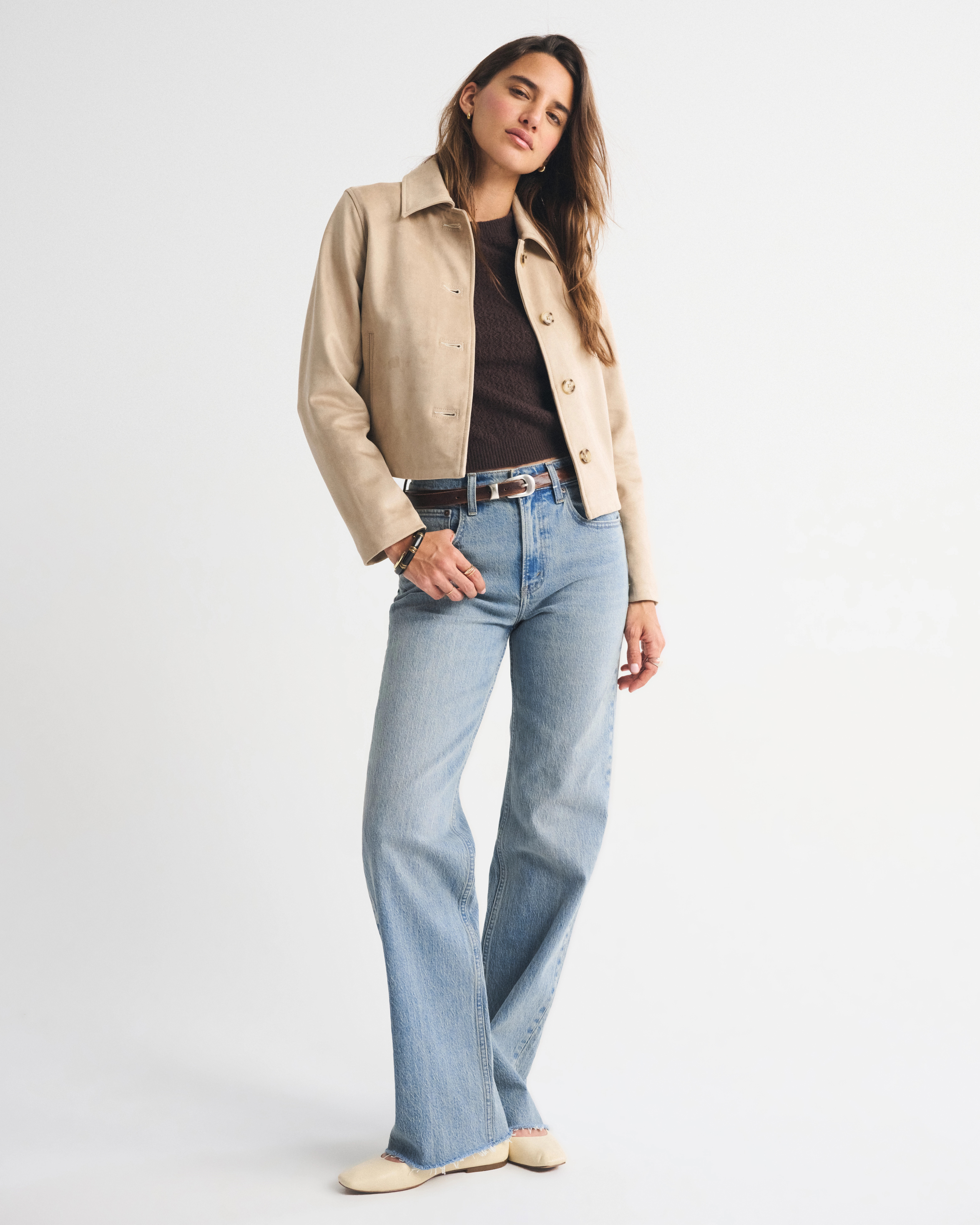 High Rise 90s Relaxed Jean | Abercrombie & Fitch (UK)