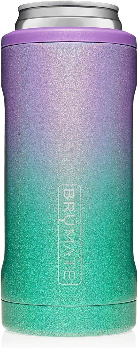 BrüMate Hopsulator Slim Double-Walled Stainless Steel Insulated Can Cooler for 12 Oz Slim Cans (... | Amazon (US)