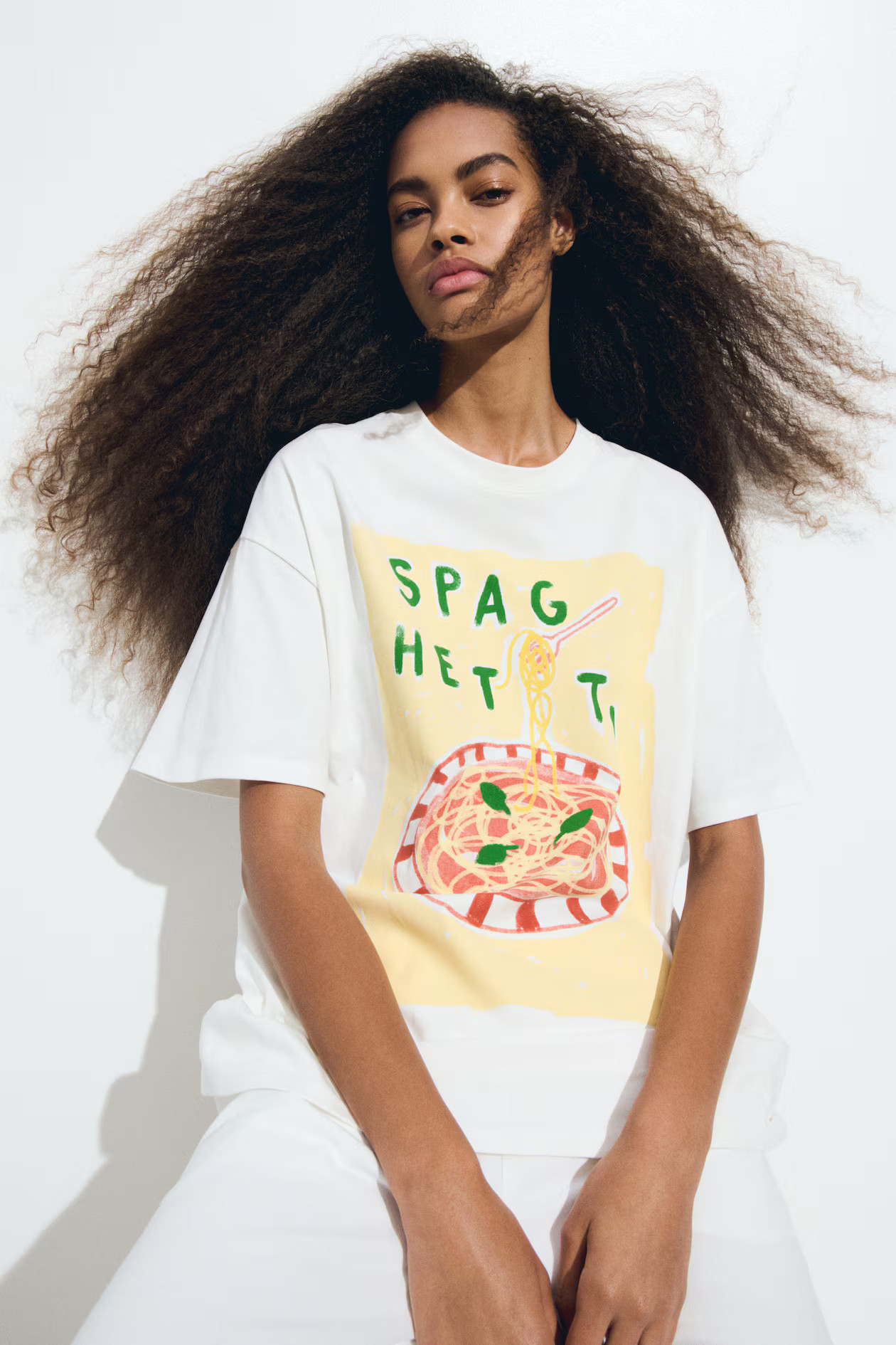 Oversized printed T-shirt | H&M (UK, MY, IN, SG, PH, TW, HK)