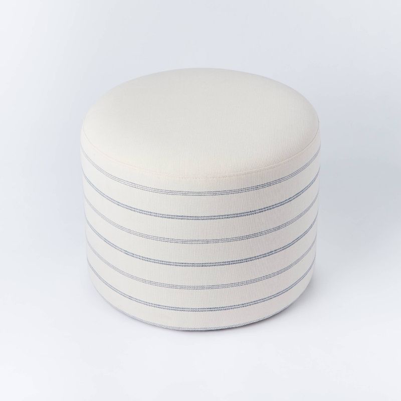 Lynwood Upholstered Round Cube - Threshold™ designed with Studio McGee | Target