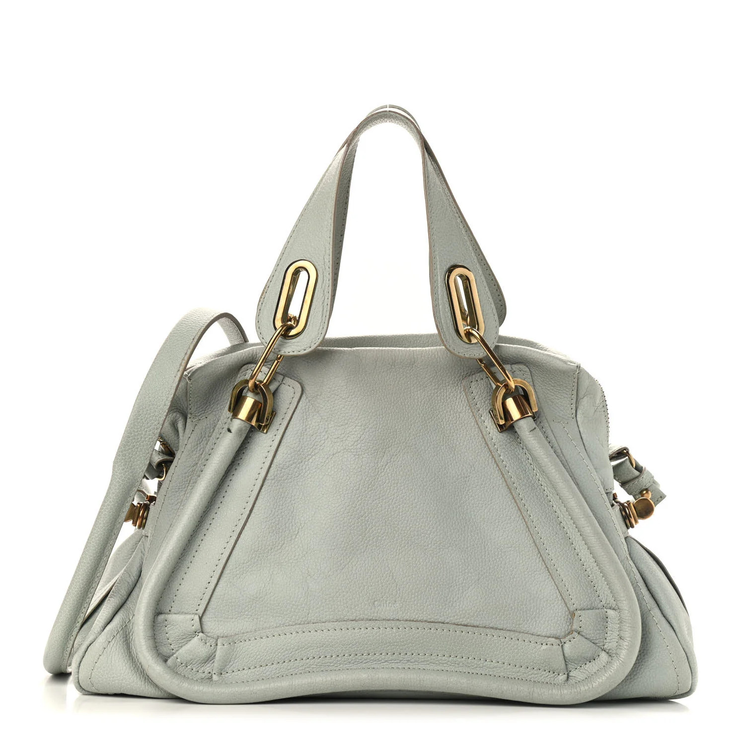 CHLOE Calfskin Medium Paraty Atoll Blue | FASHIONPHILE | Fashionphile