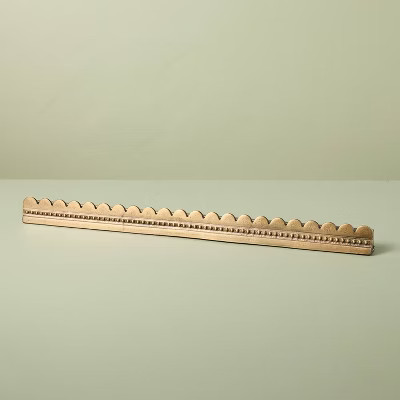 Long Brass Scallop Card Holder - Hearth & Hand™ with Magnolia | Target