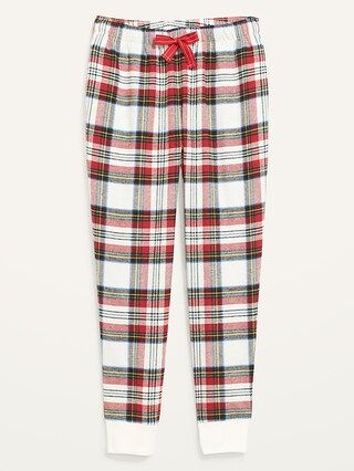 Matching Printed Flannel Jogger Pajama Pants for Women | Old Navy (CA)