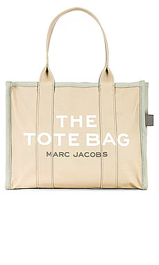 Marc Jacobs The Colorblock Large Tote Bag in Beige Multi from Revolve.com | Revolve Clothing (Global)