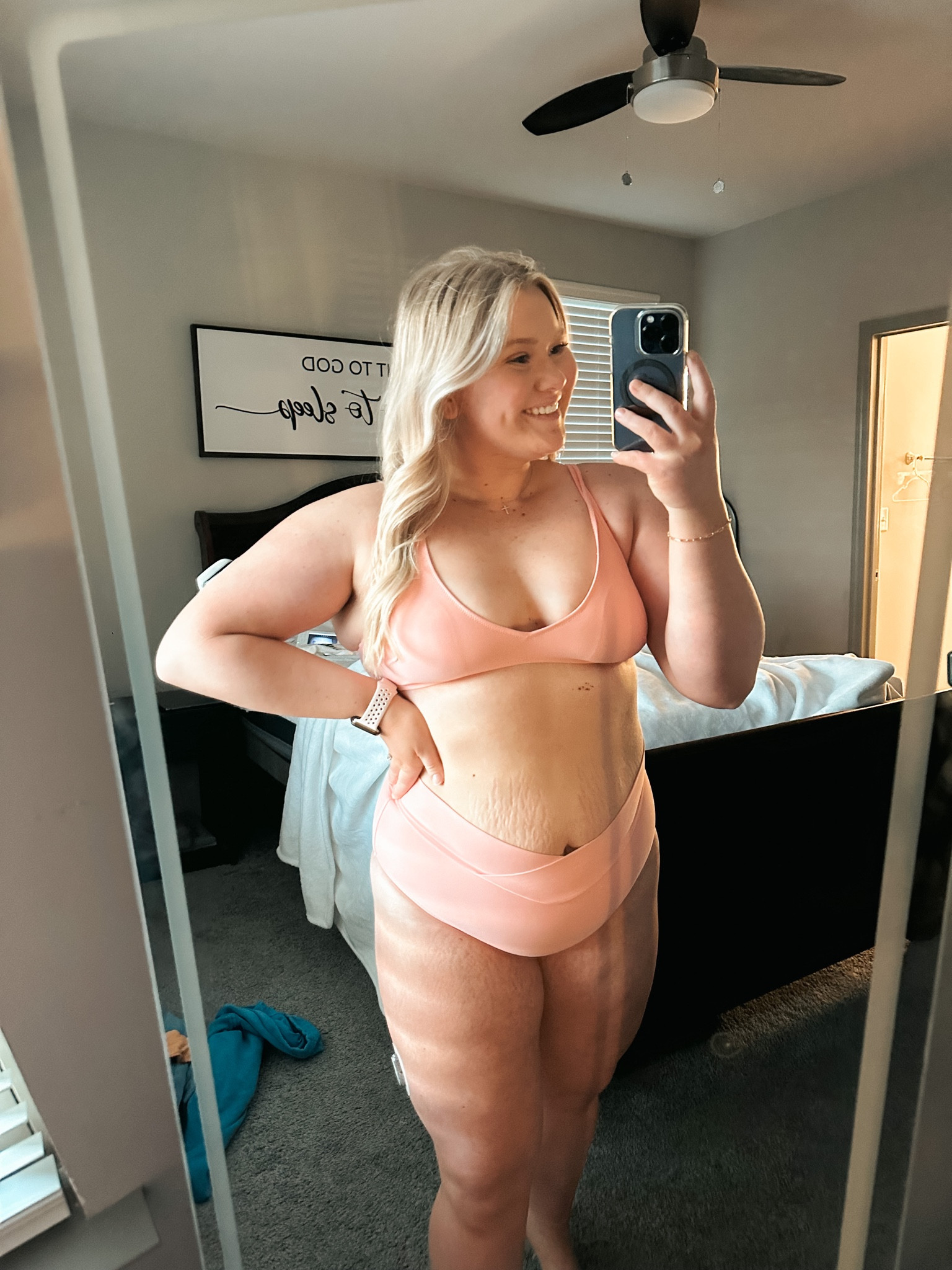 Aerie Bikini wearing size medium 

#LTKSeasonal #LTKcurves #LTKswim