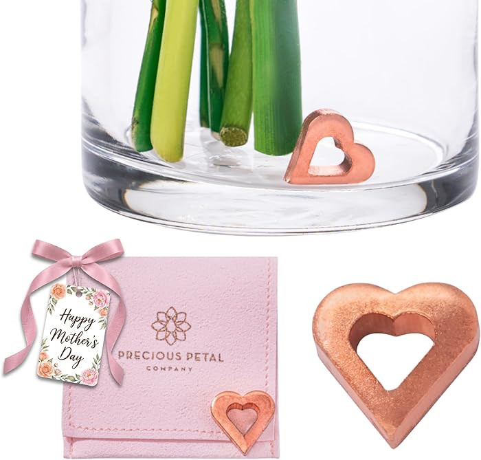 Flower Food Alternative for Fresh Cut Flowers. Copper Charm Keeps Flower Water Clean and Clear. J... | Amazon (US)