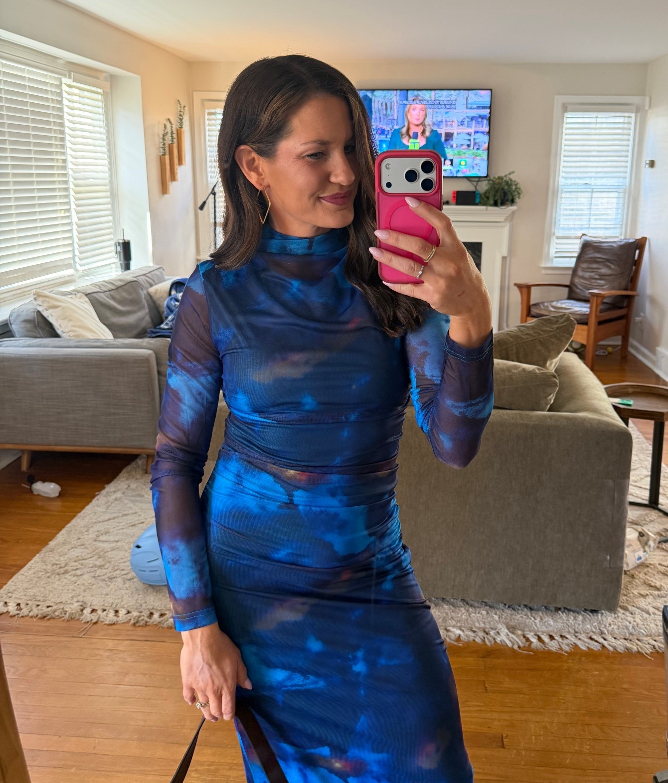 This Amazon dress was everything 💙

SO comfy and stretchy! 

#amazonfinds 