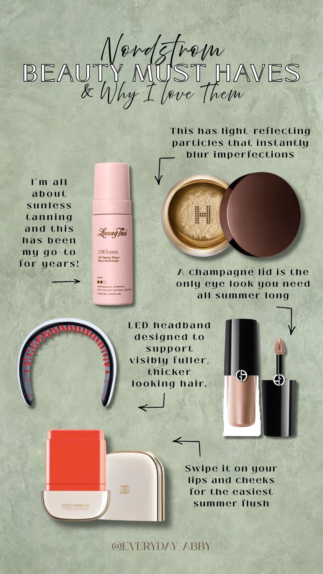 My ride or die beauty products from Nordstrom! @nordstrombeauty #nordstrompartner #ad